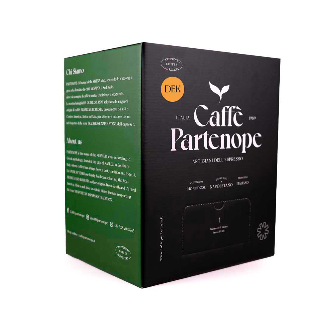 Confezione 150 capsule caffe compatibili nespresso decaffeinato